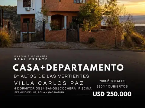 Casa en Venta en Altos De Las Vertientes, Villa Carlos Paz