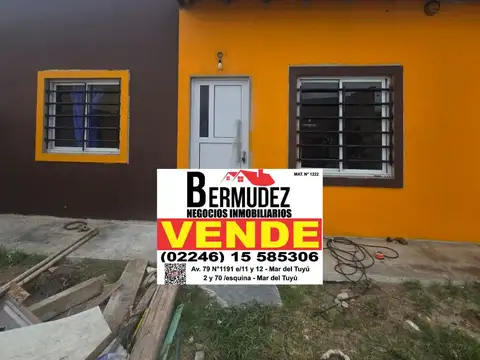 Casa en Venta en Mar del Tuyu, Partido de La Costa