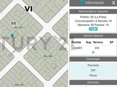 Casa en Venta en La Plata, Partido de La Plata