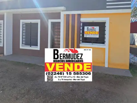 Casa en Venta en Mar del Tuyu, Partido de La Costa