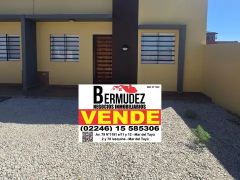 Casa en Venta en Mar del Tuyu, Partido de La Costa