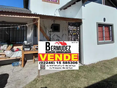 Casa en Venta en Mar del Tuyu, Partido de La Costa