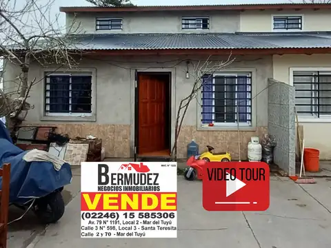 Casa en Venta en Mar del Tuyu, Partido de La Costa