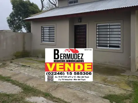 Casa en Venta en Mar del Tuyu, Partido de La Costa