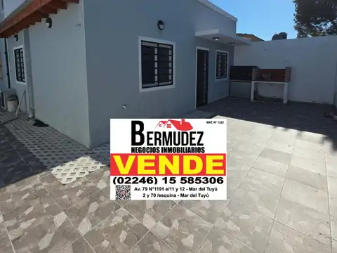 Casa en Venta en Mar del Tuyu, Partido de La Costa