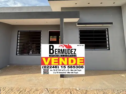 Casa en Venta en Mar del Tuyu, Partido de La Costa