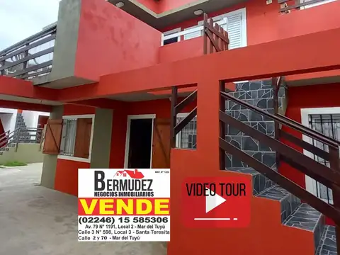 Casa en Venta en Mar del Tuyu, Partido de La Costa