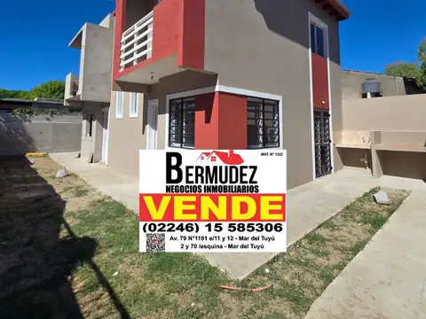 Casa en Venta en Mar del Tuyu, Partido de La Costa