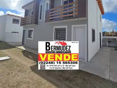 Casa en Venta en Mar del Tuyu, Partido de La Costa