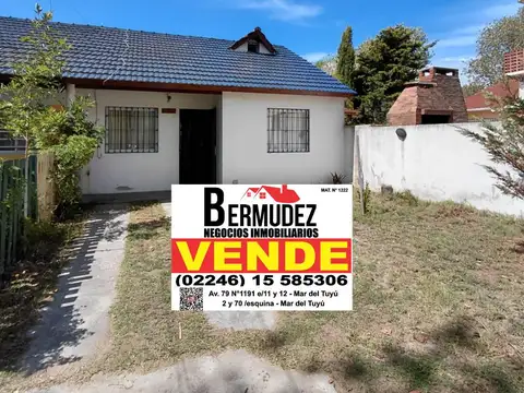 Casa en Venta en Mar del Tuyu, Partido de La Costa