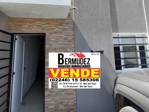 Casa en Venta en Mar del Tuyu, Partido de La Costa