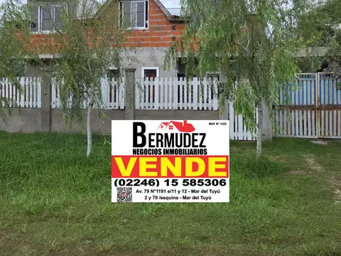Casa en Venta en Mar del Tuyu, Partido de La Costa