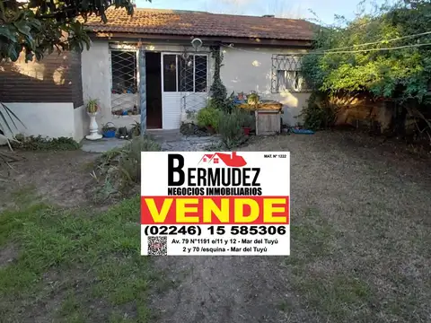 Casa en Venta en Mar del Tuyu, Partido de La Costa
