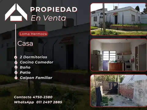 Casa en Venta en Loma Hermosa, Partido de Tres de Febrero
