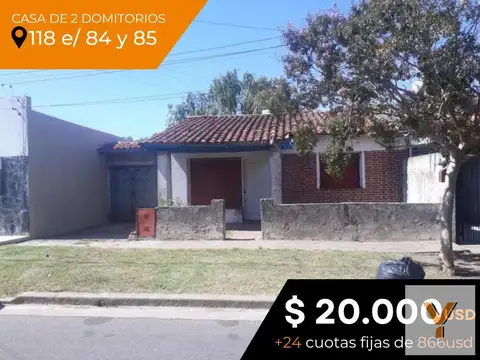 Casa en Venta en Villa Elvira, Partido de La Plata