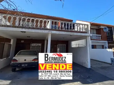 Casa en Venta en Mar del Tuyu, Partido de La Costa