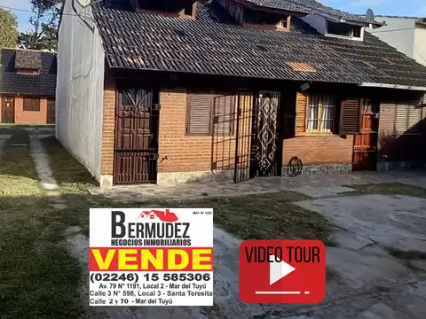 Casa en Venta en Mar del Tuyu, Partido de La Costa