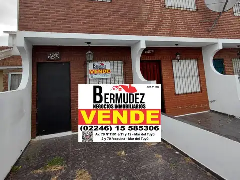 Casa en Venta en Mar del Tuyu, Partido de La Costa