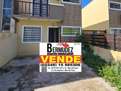 Casa en Venta en Mar del Tuyu, Partido de La Costa