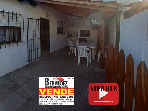 Casa en Venta en Mar del Tuyu, Partido de La Costa