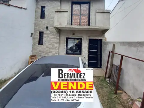 Casa en Venta en Mar del Tuyu, Partido de La Costa