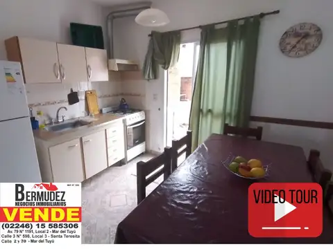 Casa en Venta en Mar del Tuyu, Partido de La Costa