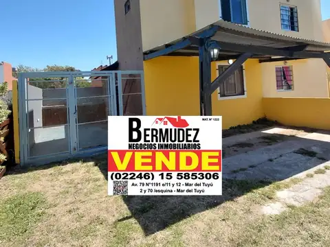 Casa en Venta en Mar del Tuyu, Partido de La Costa
