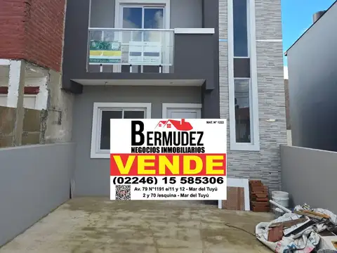 Casa en Venta en Mar del Tuyu, Partido de La Costa