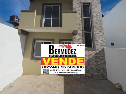 Casa en Venta en Mar del Tuyu, Partido de La Costa