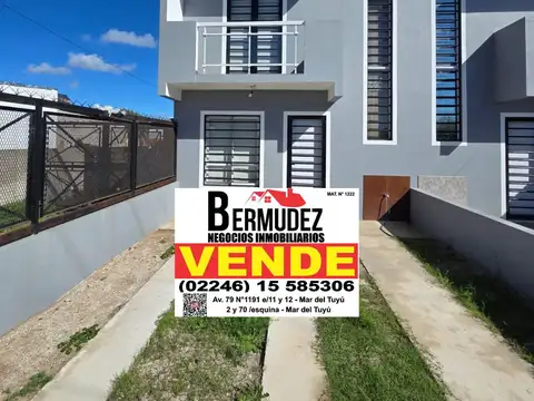 Casa en Venta en Mar del Tuyu, Partido de La Costa