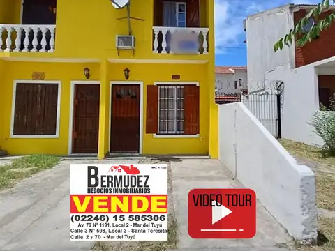 Casa en Venta en Mar del Tuyu, Partido de La Costa