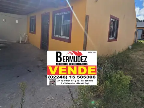 Casa en Venta en Mar del Tuyu, Partido de La Costa