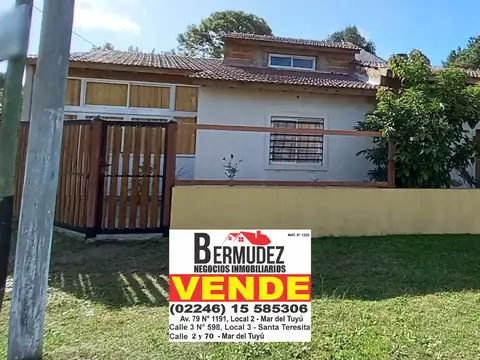 Casa en Venta en Mar del Tuyu, Partido de La Costa