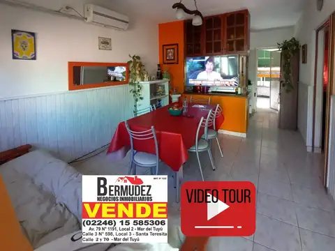 Casa en Venta en Mar del Tuyu, Partido de La Costa
