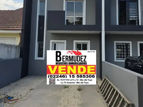 Casa en Venta en Mar del Tuyu, Partido de La Costa