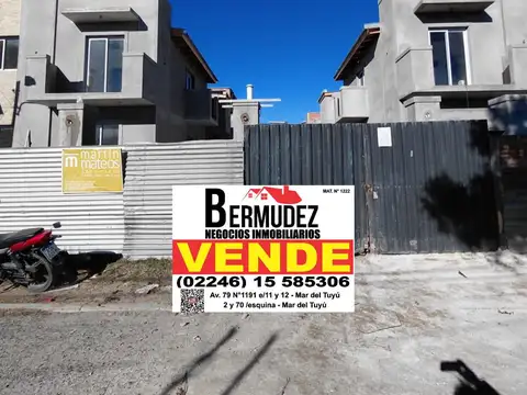 Casa en Venta en Mar del Tuyu, Partido de La Costa