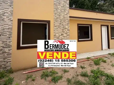 Casa en Venta en Mar del Tuyu, Partido de La Costa
