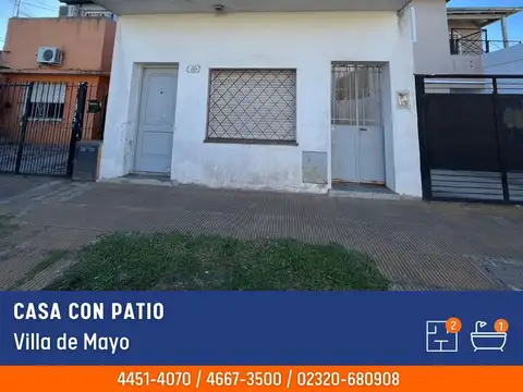 Casa en Venta en Villa de Mayo, Partido de Malvinas Argentinas
