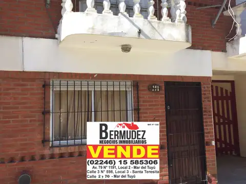 Casa en Venta en Santa Teresita, Partido de La Costa