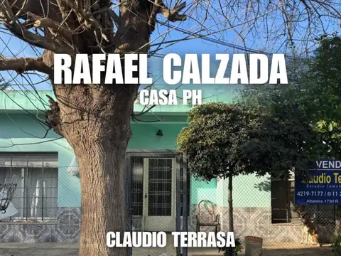 Casa en Venta en Rafael Calzada, Partido de Almirante Brown