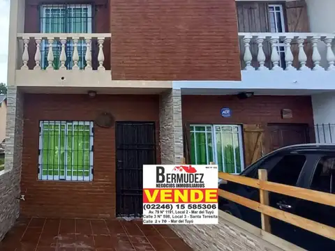 Casa en Venta en Mar del Tuyu, Partido de La Costa