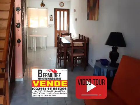Casa en Venta en Mar del Tuyu, Partido de La Costa