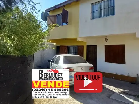 Casa en Venta en Mar del Tuyu, Partido de La Costa