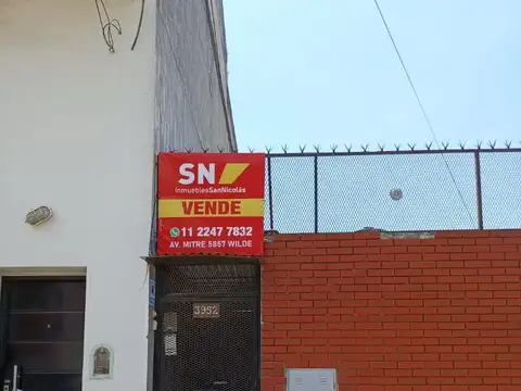 Casa en Venta en Sarandi, Partido de Avellaneda