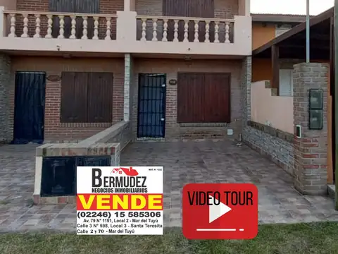 Casa en Venta en Mar del Tuyu, Partido de La Costa