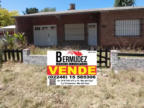 Casa en Venta en Mar del Tuyu, Partido de La Costa