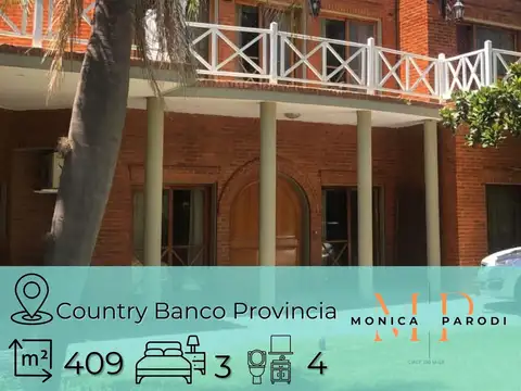 Casa en Venta en Country Club Banco Provincia, Countries y Barrios Cerrados en Moreno