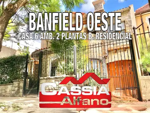 Casa en Venta en Banfield, Partido de Lomas de Zamora