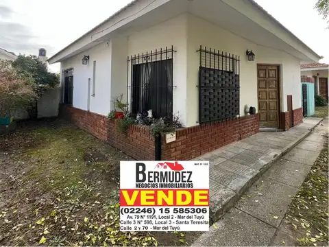 Casa en Venta en Mar del Tuyu, Partido de La Costa