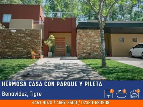 Casa en Venta en Benavidez, Partido de Tigre